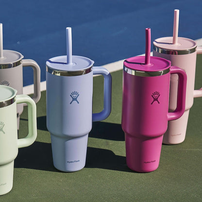 Hydro Flask Tasse de voyage 40oz avec paille TRILLIUM