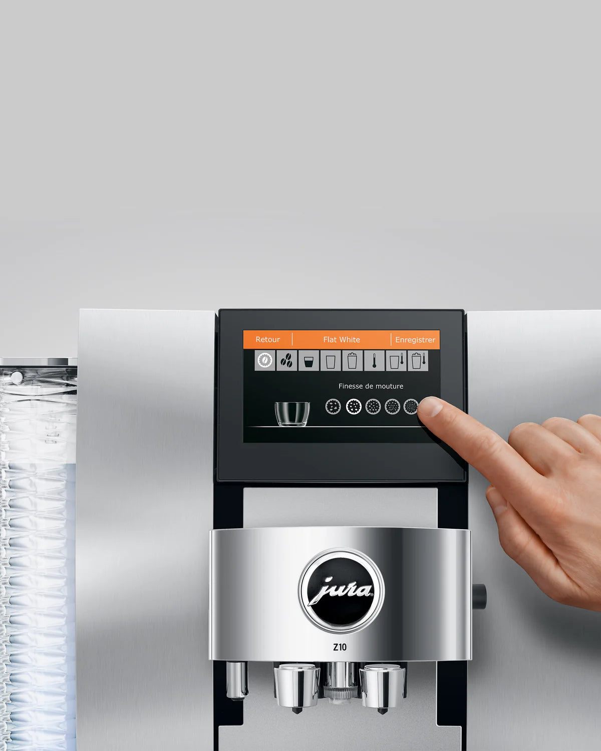 JURA Z10 Machine espresso ALUMINIUM WHITE