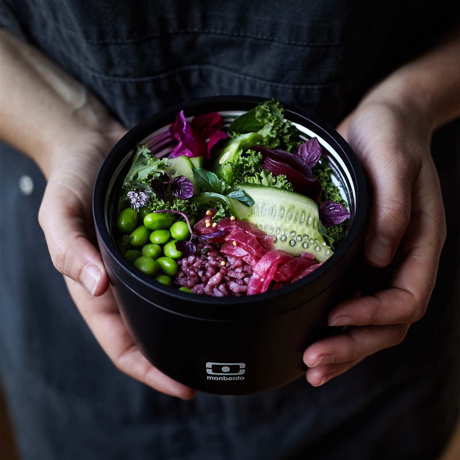 Monbento Element-Insulated Lunch Box Black – La Coutellerie