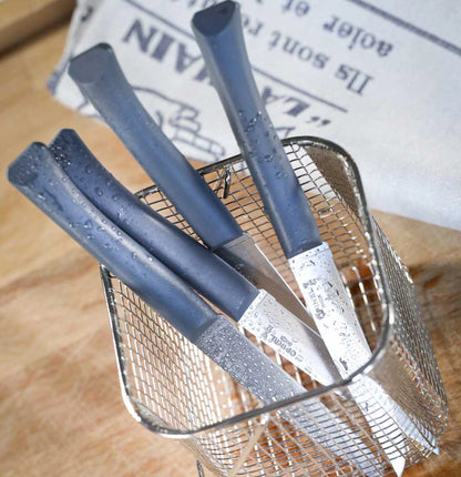 Opinel - Coffret Bon Appétit + 4 couteaux de table - Anthracite