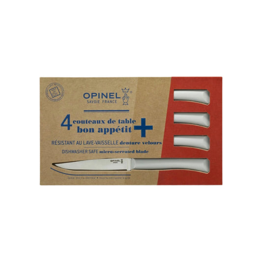 Opinel - Coffret Bon Appétit + 4 couteaux de table - Nuage