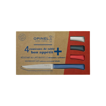 Opinel - Coffret  Bon Appétit+ 4 couteaux de table - Primo