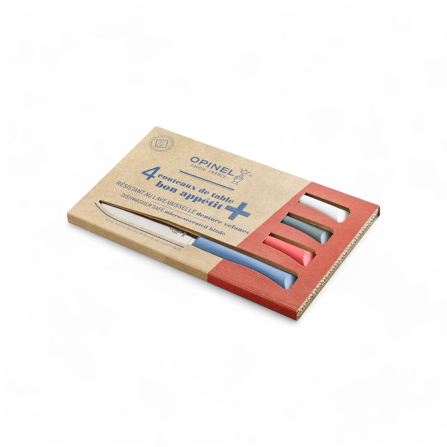 Opinel - Coffret  Bon Appétit+ 4 couteaux de table - Primo