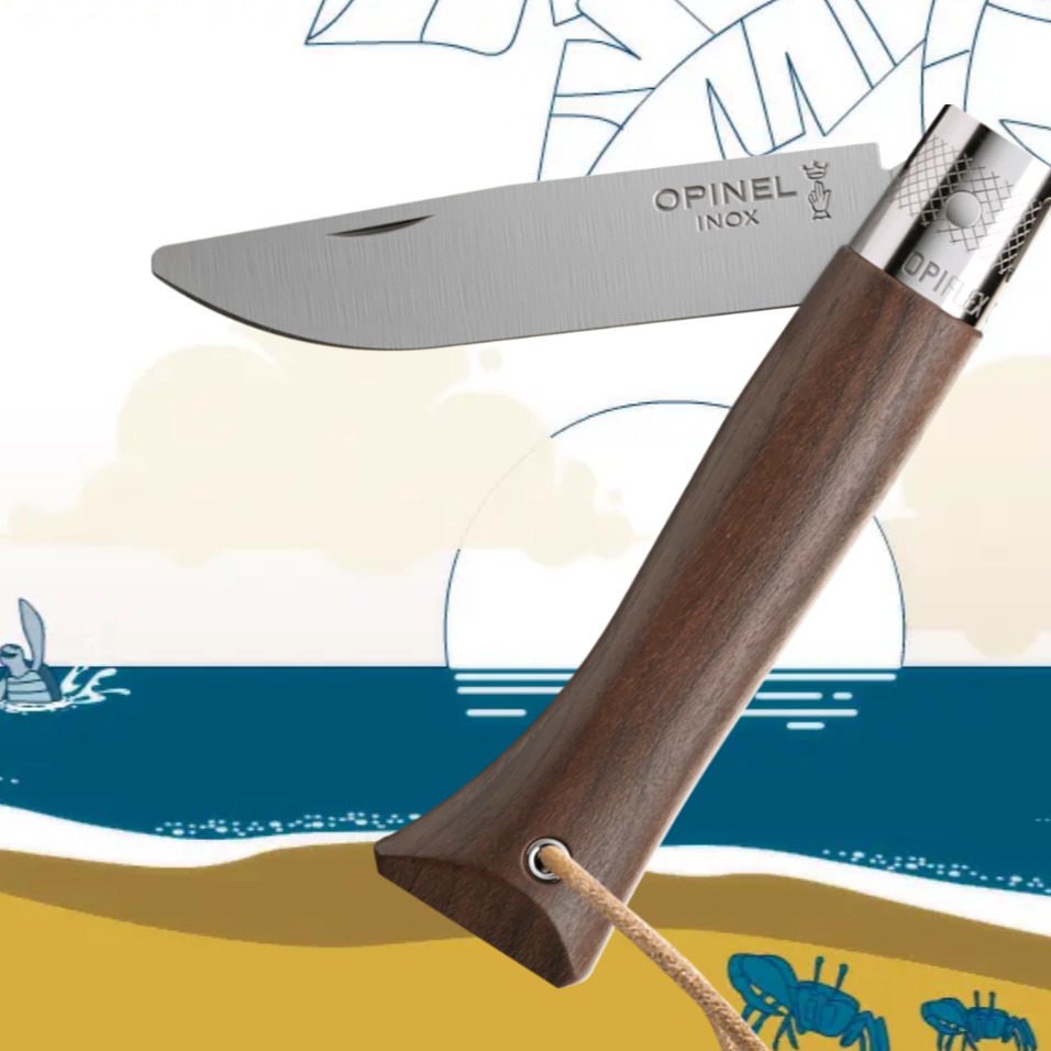 Opinel - Couteau Nº 06 NEO6 Opiflex Noyer Noir