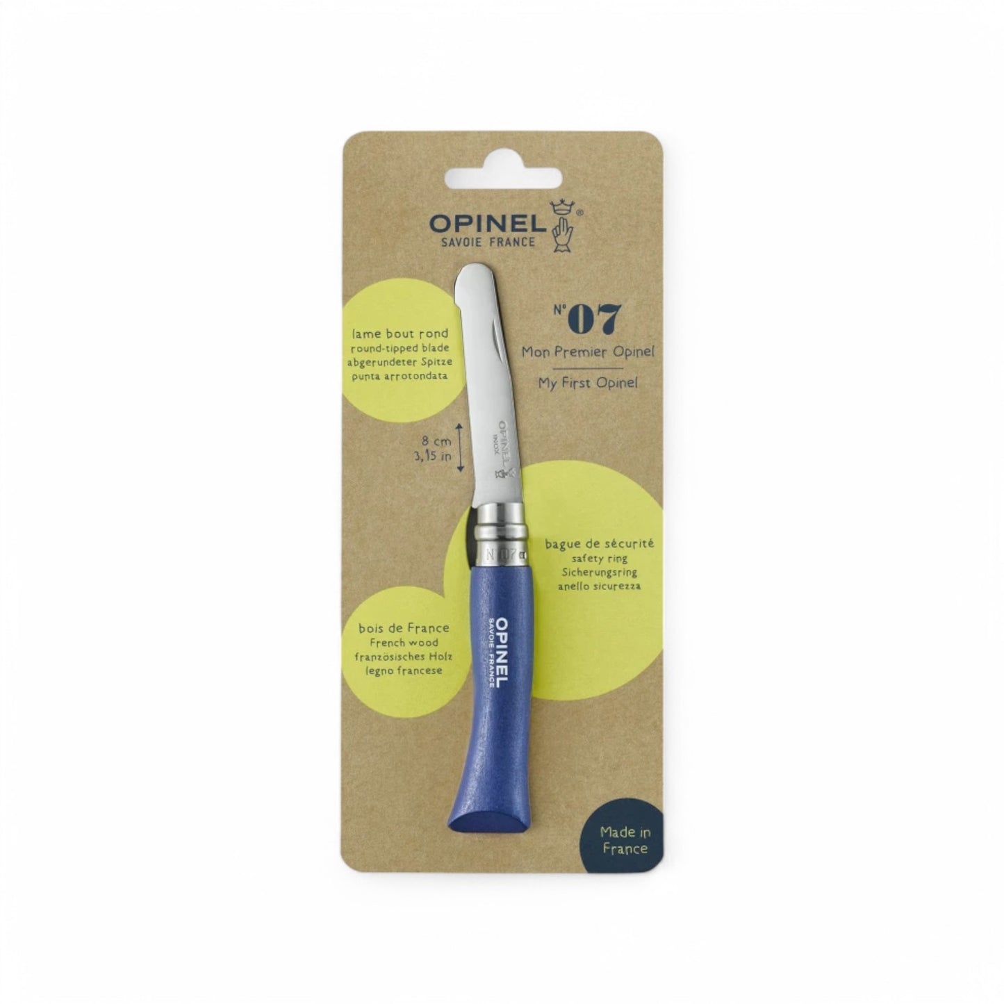 Opinel - Knife No. 07 My first Opinel Blue