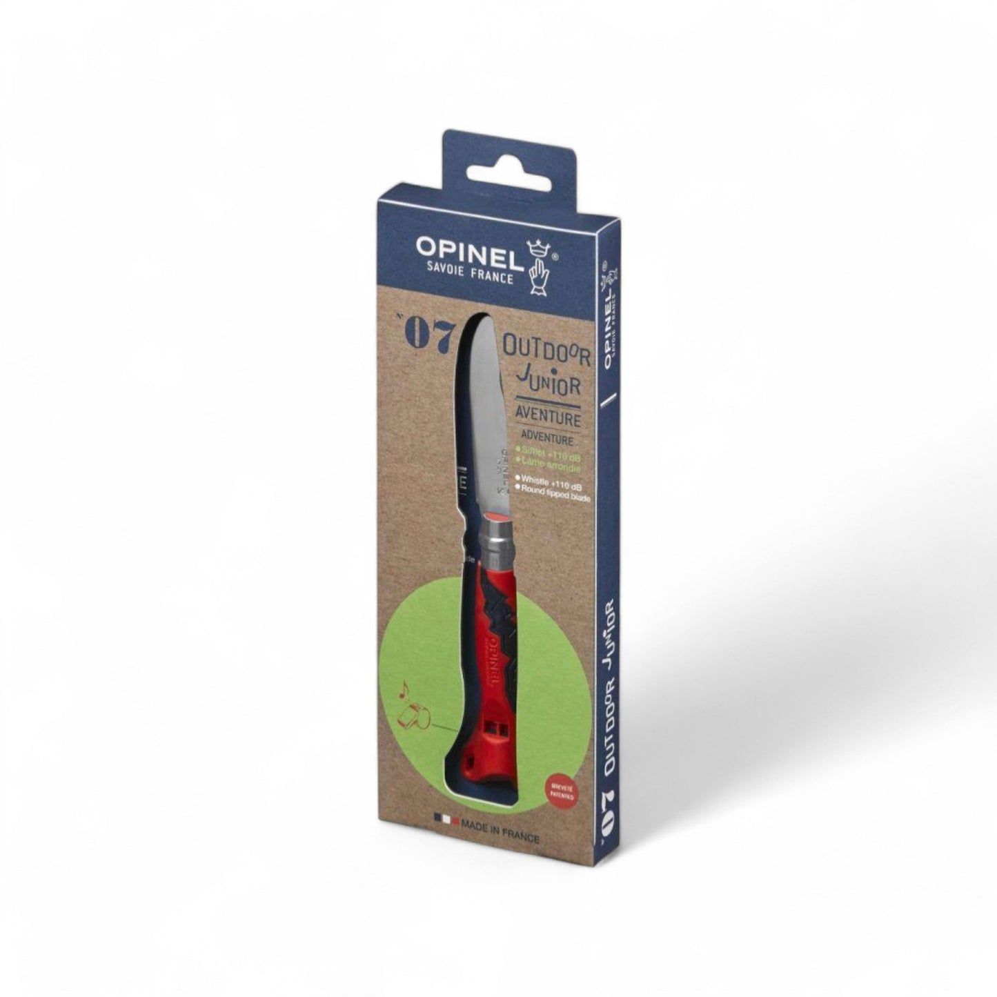Opinel - Couteau N°07 Outdoor junior ROUGE