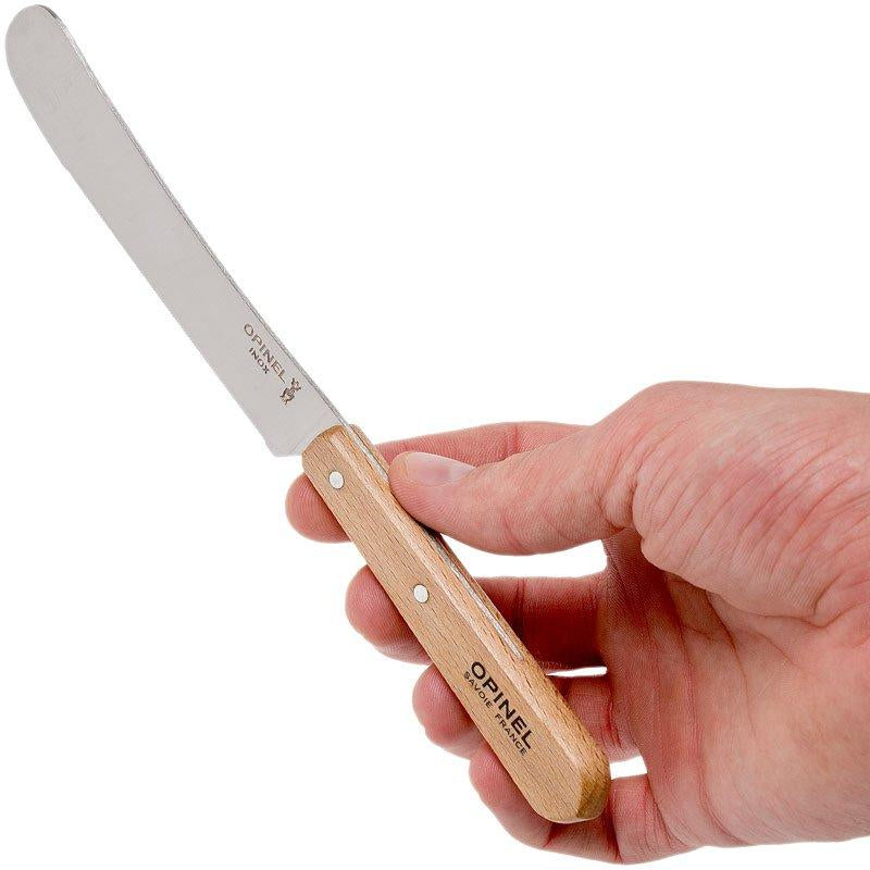 Opinel  - Couteau Petit-déjeuner HÊTRE