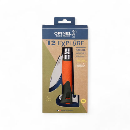 Opinel - N°12 Couteau Explore ORANGE