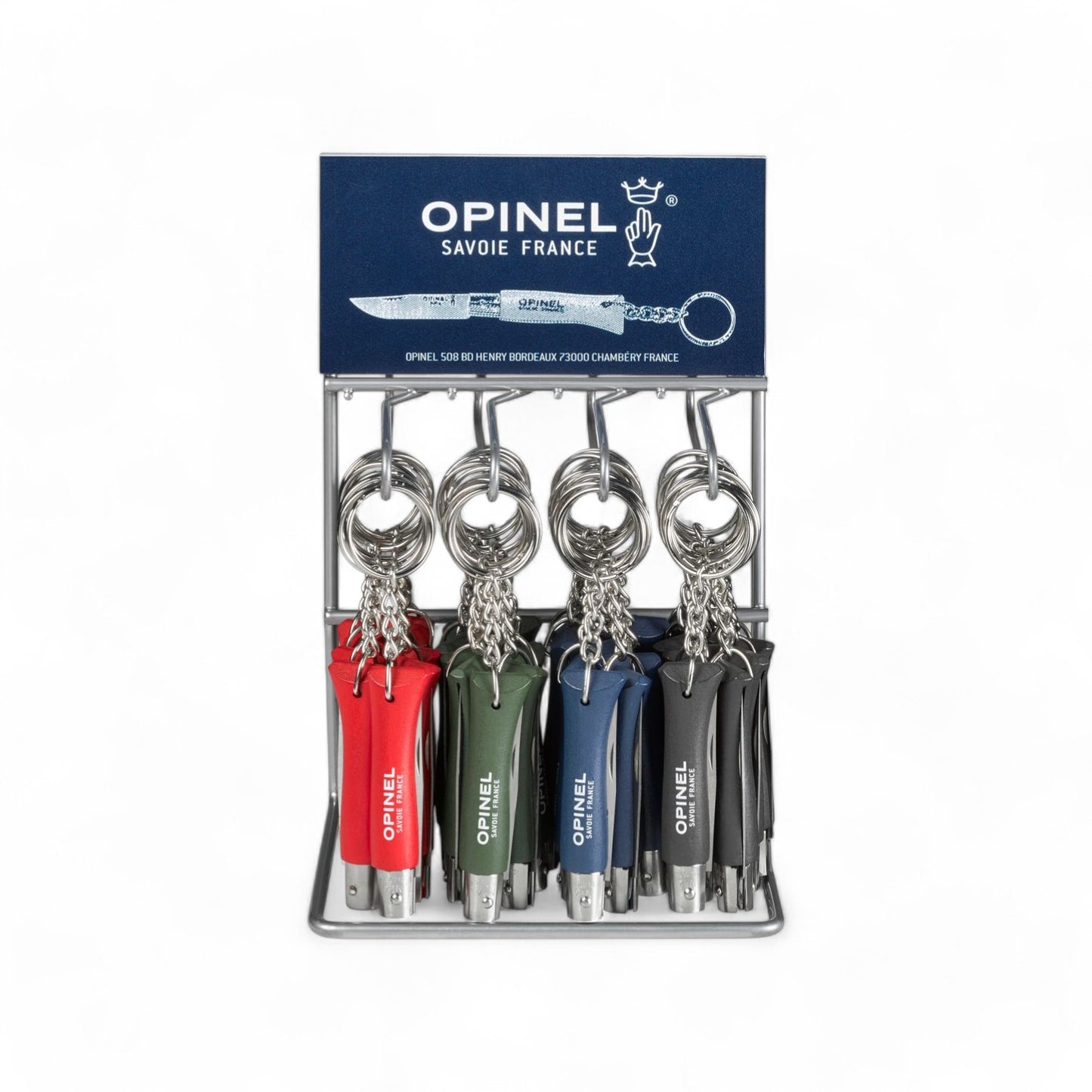 Opinel - No 04 key ring - Dark Blue