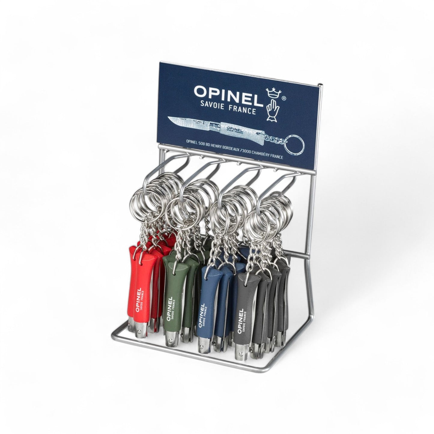 Opinel - No 04 key ring - Red
