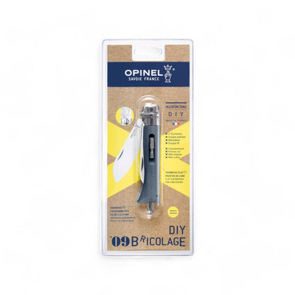 Opinel - No 09 couteau bricolage GRIS
