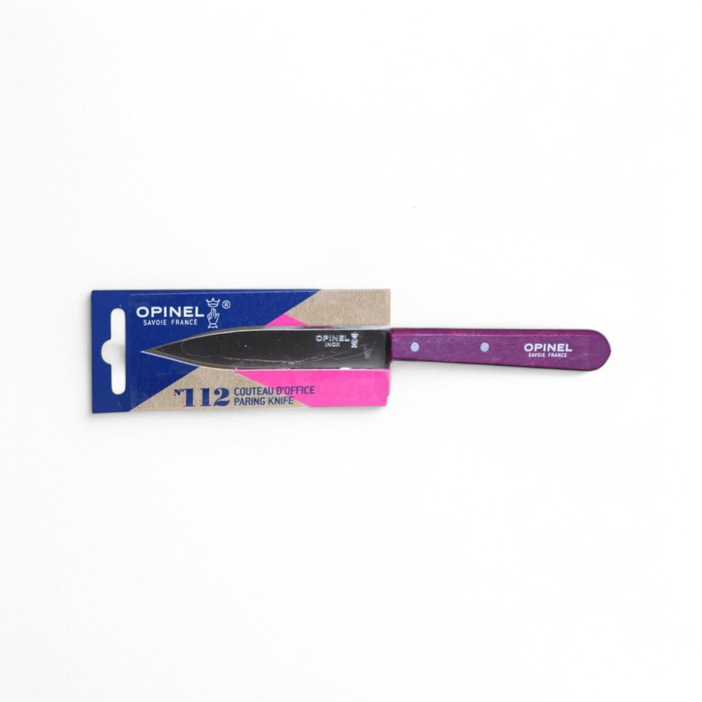 Opinel - No 112 couteau d'office AUBERGINE