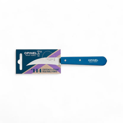 Opinel - No 114 bird's beak vegetable knife. (Various colours)