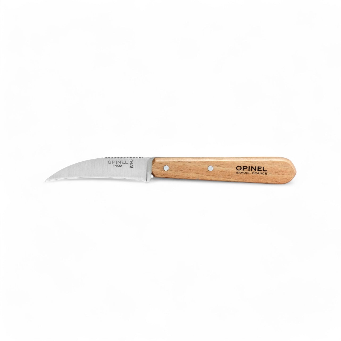 Opinel - No 114 bird's beak vegetable knife. (Various colours)