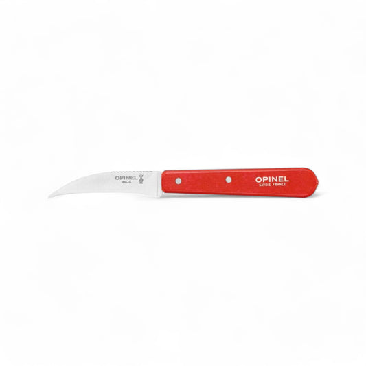 Opinel - No 114 bird's beak vegetable knife. (Various colours)