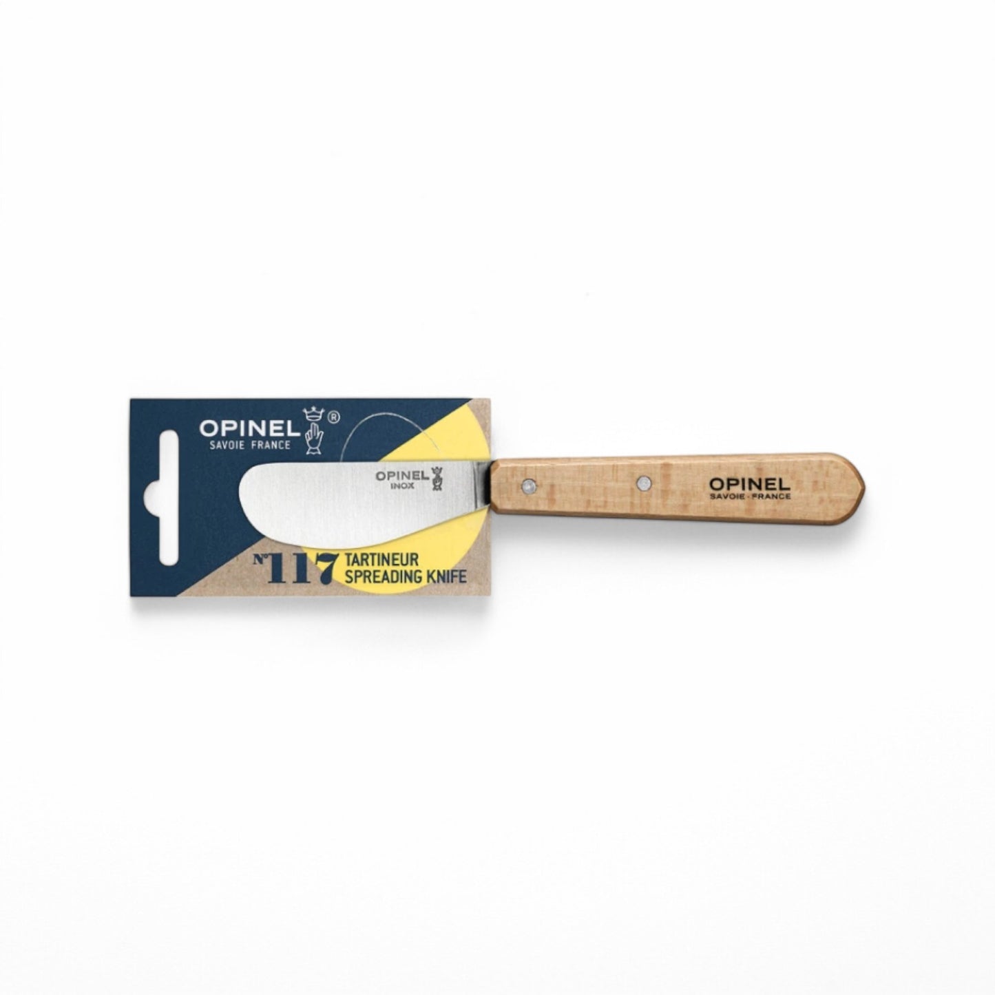 Opinel - No 117 couteau Tartineur HÊTRE