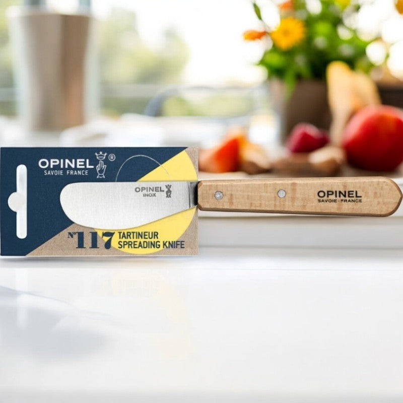 Opinel - No 117 couteau Tartineur HÊTRE