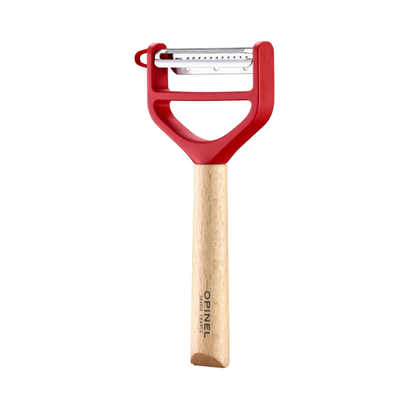 Opinel - Éplucheur T-Duo ROUGE manche en bois