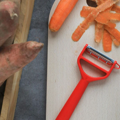 Opinel - T-Duo red polymer peeler