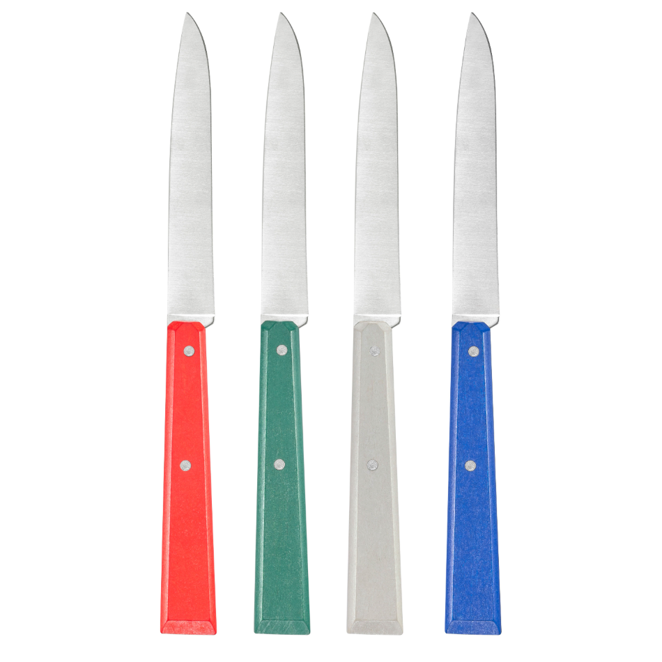 Opinel - Coffret Bon Appétit - 4 Couteaux de table No 125 - Bistrot