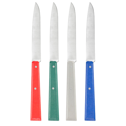 Opinel - Coffret Bon Appétit - 4 Couteaux de table No 125 - Bistrot