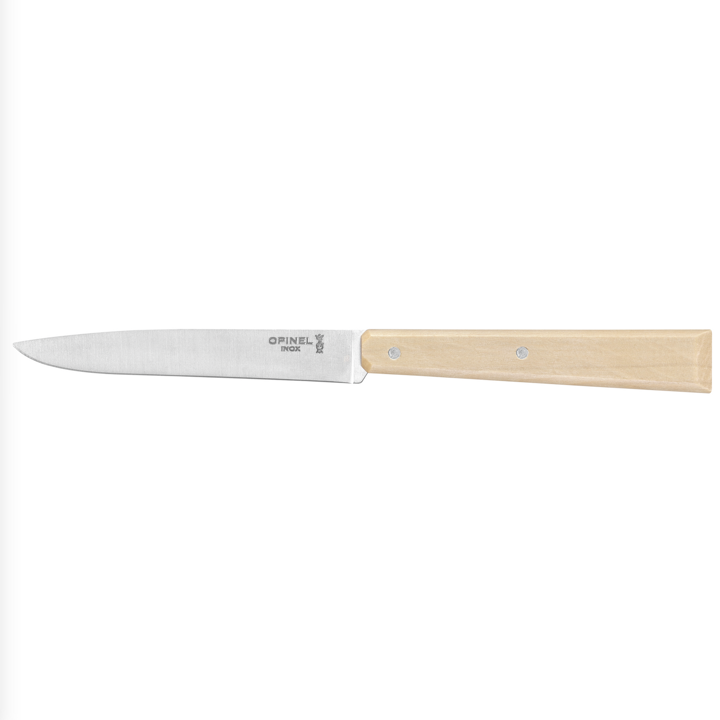 Opinel - Coffret Bon Appétit - 4 Couteaux de table No 125 - Charme (Naturel)