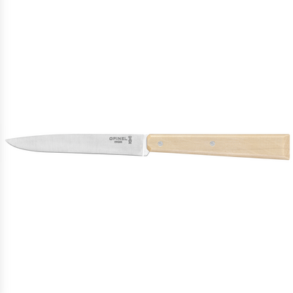 Opinel - Coffret Bon Appétit - 4 Couteaux de table No 125 - Charme (Naturel)