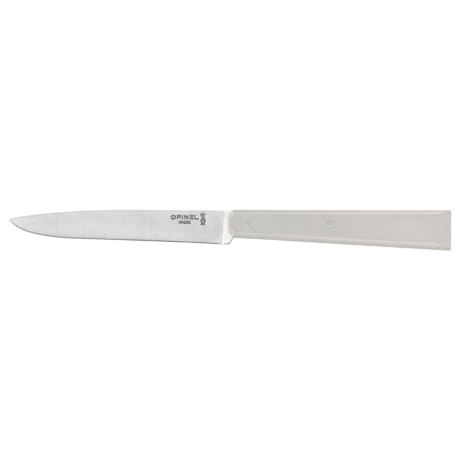 Opinel - Coffret Bon Appétit - 4 Couteaux de table No 125 - Gris