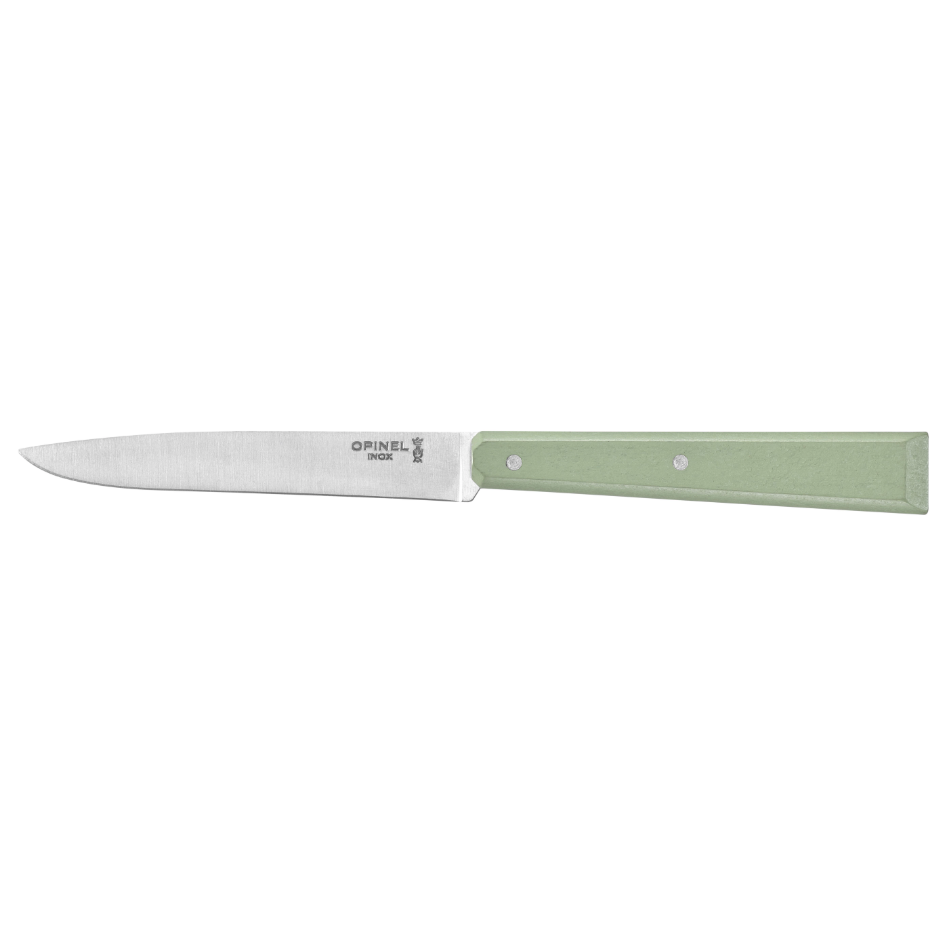 Opinel - Bon Appétit Box Set - 4 Table Knives No. 125 - Sage