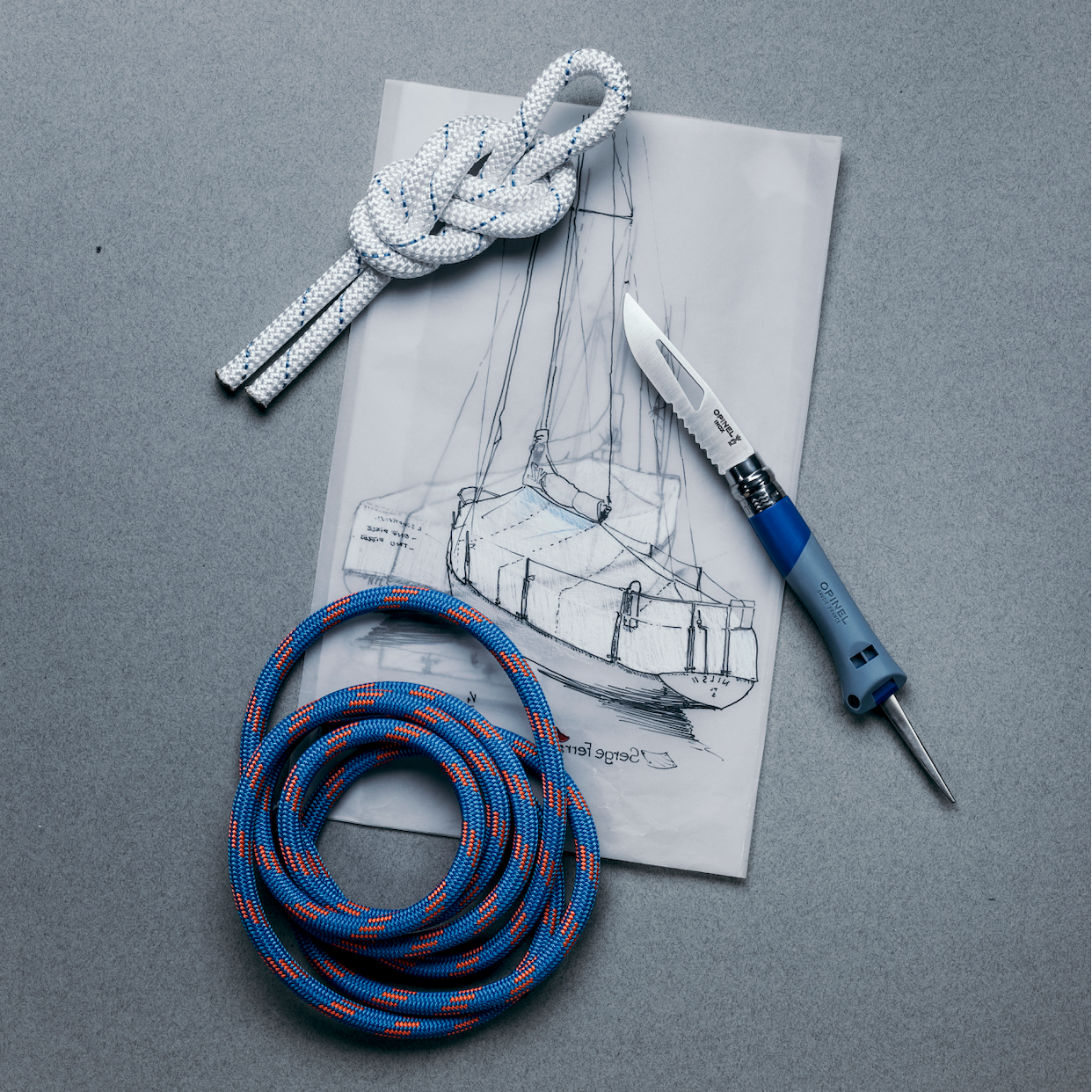 Opinel - Couteau N°09 Océan - Bleu