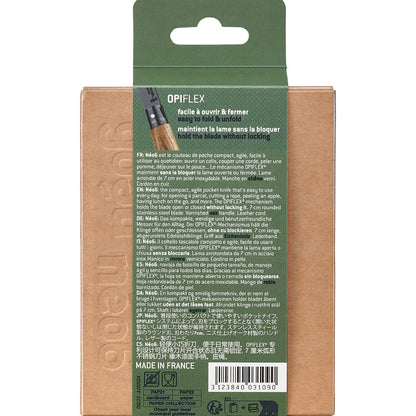 Opinel - Couteau Nº 06 NEO6 Opiflex Chêne Black