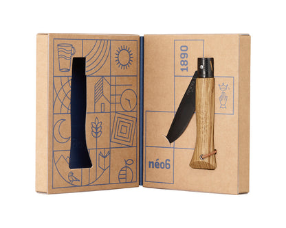 Opinel - Couteau Nº 06 NEO6 Opiflex Chêne Black