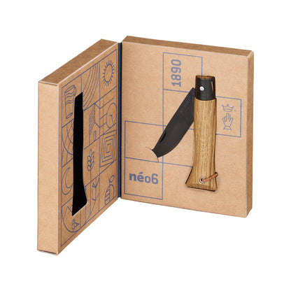Opinel - Couteau Nº 06 NEO6 Opiflex Chêne Black