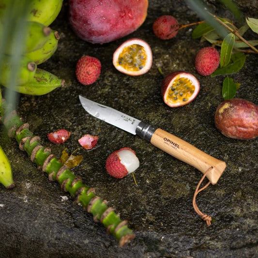 Opinel No. 08 Colorama Garnet