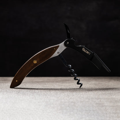 Hazaki - Tire-bouchon à vin-Noyer