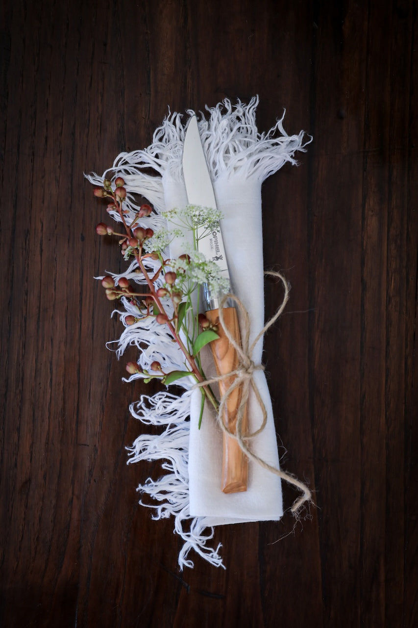 Opinel - Coffret Table Chic Bois d'Olivier