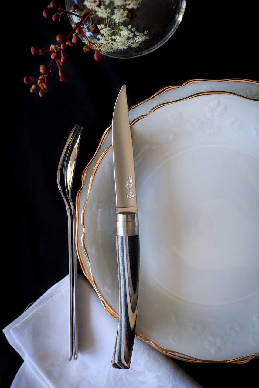 Opinel - Coffret Table Chic Bouleau lamellé