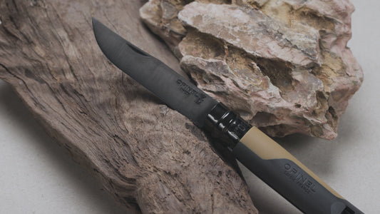 Opinel - No. 08 Horizon Mustard Black Knife